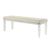 Tarian - Bench - Pearl White - R&R Furniture Gallery (Fountain Valley, CA)