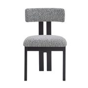 Modern Upholstered Armless Dining Chairs With Metal Legs - R&R Furniture Gallery (Fountain Valley, CA)