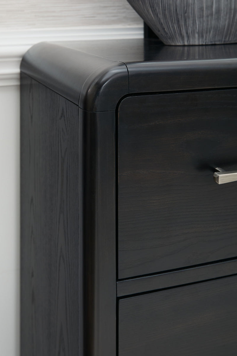 Rowanbeck - Dresser - Black - R&R Furniture Gallery (Fountain Valley, CA)