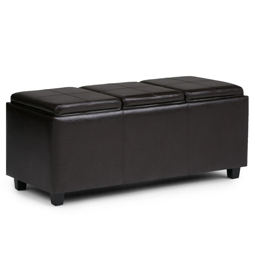 Avalon - Multi Functional Storage Ottoman - R&R Furniture Gallery (Fountain Valley, CA)