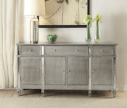 Kacela - Server - Mirrored & Champagne - R&R Furniture Gallery (Fountain Valley, CA)