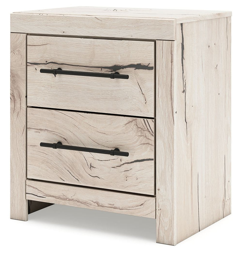 Lawroy - Two Drawer Night Stand - Light Natural - R&R Furniture Gallery (Fountain Valley, CA)