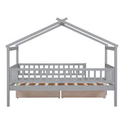 House Bed With 2 Drawers - R&R Furniture Gallery (Fountain Valley, CA)