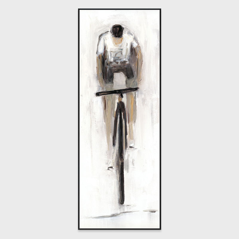 Dane - 30" x 80" Painting Art by Buddy Whitlock - White / Gray - R&R Furniture Gallery (Fountain Valley, CA)