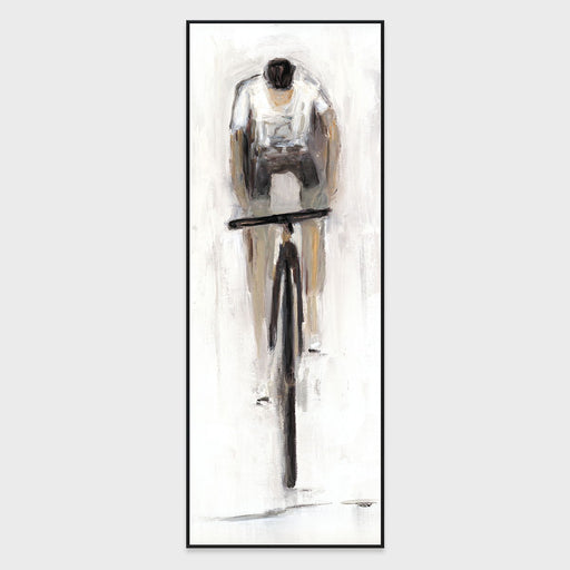 Dane - 30" x 80" Painting Art by Buddy Whitlock - White / Gray - R&R Furniture Gallery (Fountain Valley, CA)