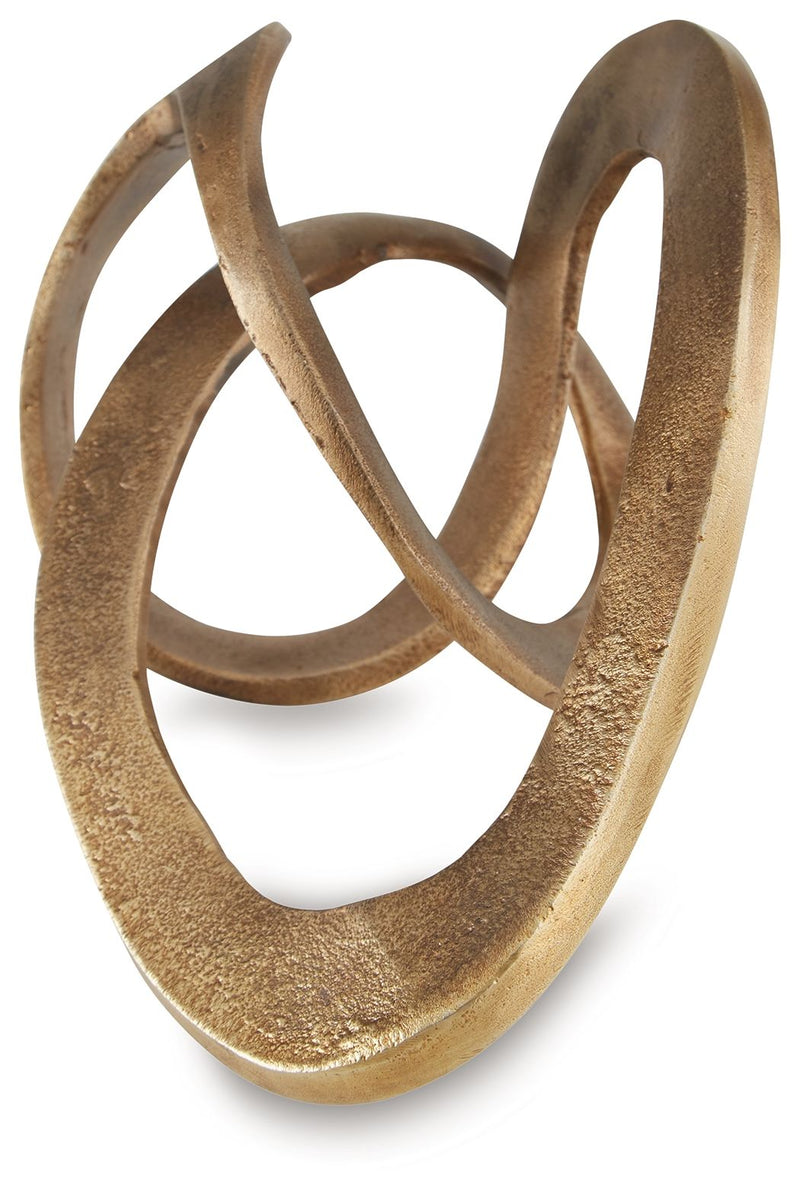Dunnruck - Sculpture - Antique Brass Finish - R&R Furniture Gallery (Fountain Valley, CA)