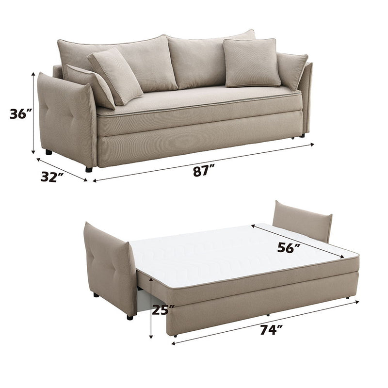 Irina - Sofa With Sleeper - R&R Furniture Gallery (Fountain Valley, CA)