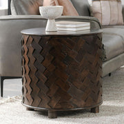 Shira - Mango Wood 24" Round Table - R&R Furniture Gallery (Fountain Valley, CA)