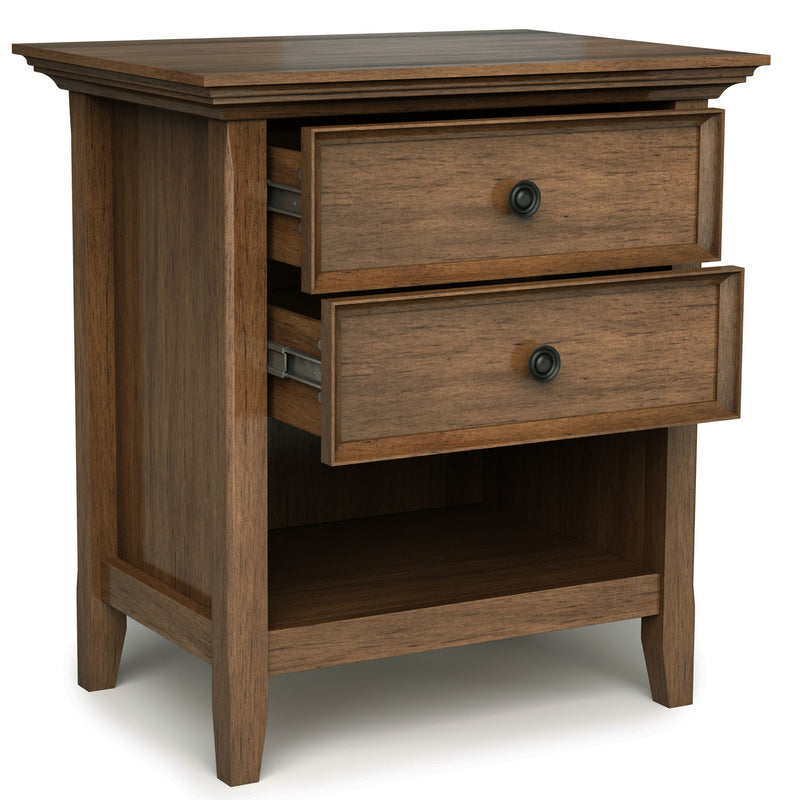 Amherst - Handcrafted Bedside Table - R&R Furniture Gallery (Fountain Valley, CA)