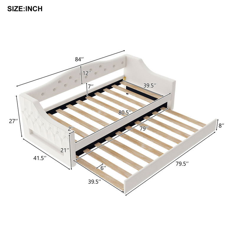 Daybed With LED Belt - R&R Furniture Gallery (Fountain Valley, CA)
