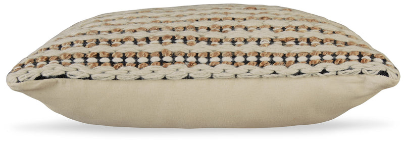 Nealington - Pillow (Set of 4) - Brown / Black / White - R&R Furniture Gallery (Fountain Valley, CA)