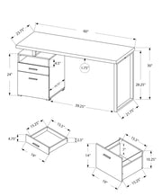 Computer Desk For Home Office, Laptop, Left Right Set - Up, Storage Drawers, Contemporary & Modern - R&R Furniture Gallery (Fountain Valley, CA)