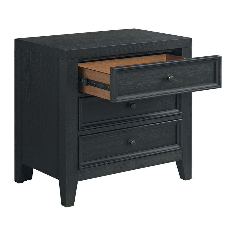 3 Drawer Nightstand With USB Charging Port - R&R Furniture Gallery (Fountain Valley, CA)