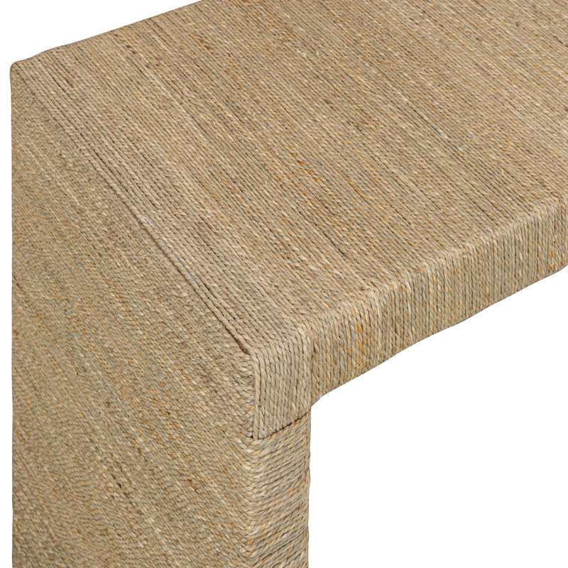 Mona - Seagrass Console - Natural - R&R Furniture Gallery (Fountain Valley, CA)