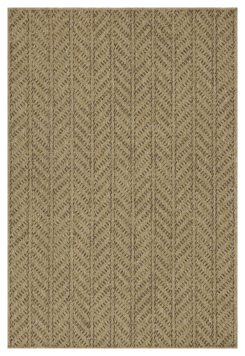 Earth - 7'10" X 10'3" Indoor, Outdoor Area Rug - Mocha, Natural - R&R Furniture Gallery (Fountain Valley, CA)