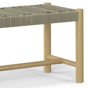 Dahlia - Outdoor Indoor Contemporary Bench - R&R Furniture Gallery (Fountain Valley, CA)
