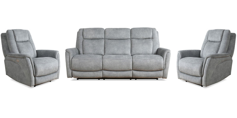 Linus - Power Reclining Sofa Set - R&R Furniture Gallery (Fountain Valley, CA)