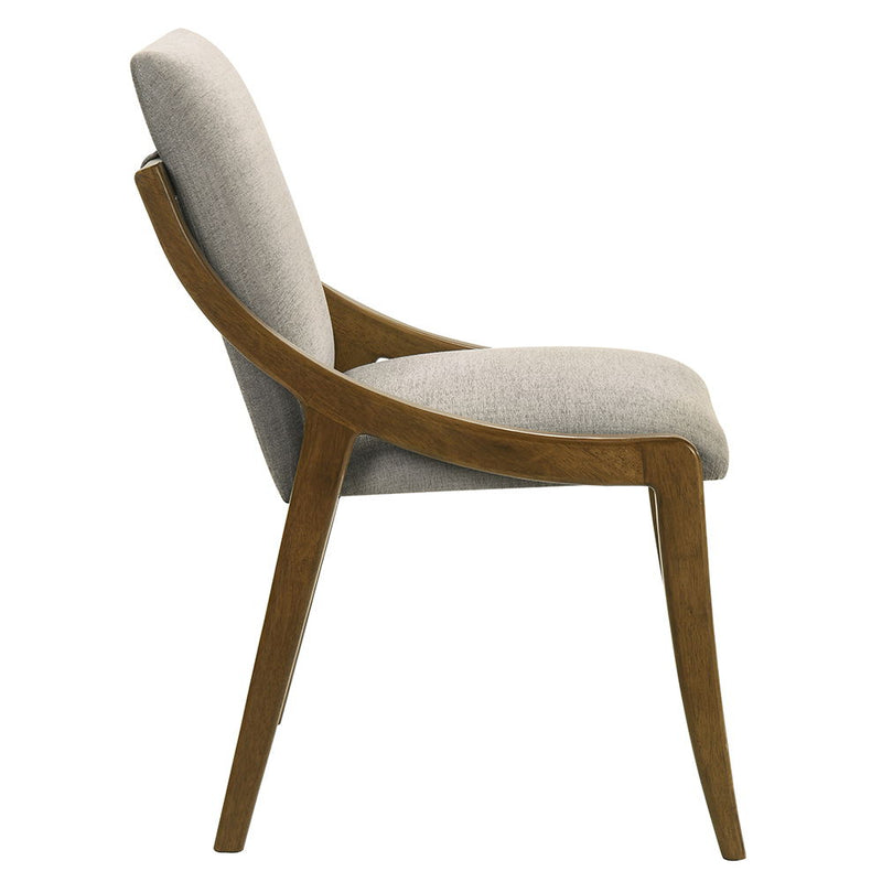 Danzel - Side Chair (Set of 2) - Gray / Vintage Oak - R&R Furniture Gallery (Fountain Valley, CA)