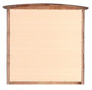 Elegant wall mirror by Glory Furniture with a sleek, modern frame, perfect for contemporary home decor.