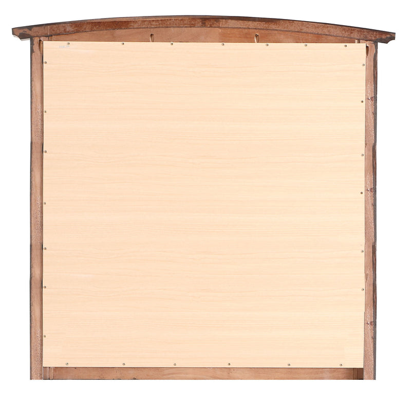 Elegant wall mirror by Glory Furniture with a sleek, modern frame, perfect for contemporary home decor.