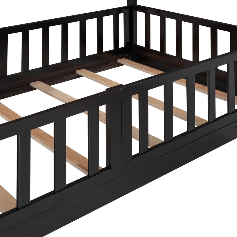 Bunk Bed With Convertible Ladder And Slide - R&R Furniture Gallery (Fountain Valley, CA)