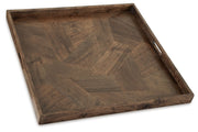 Heddford - Tray - Brown - R&R Furniture Gallery (Fountain Valley, CA)