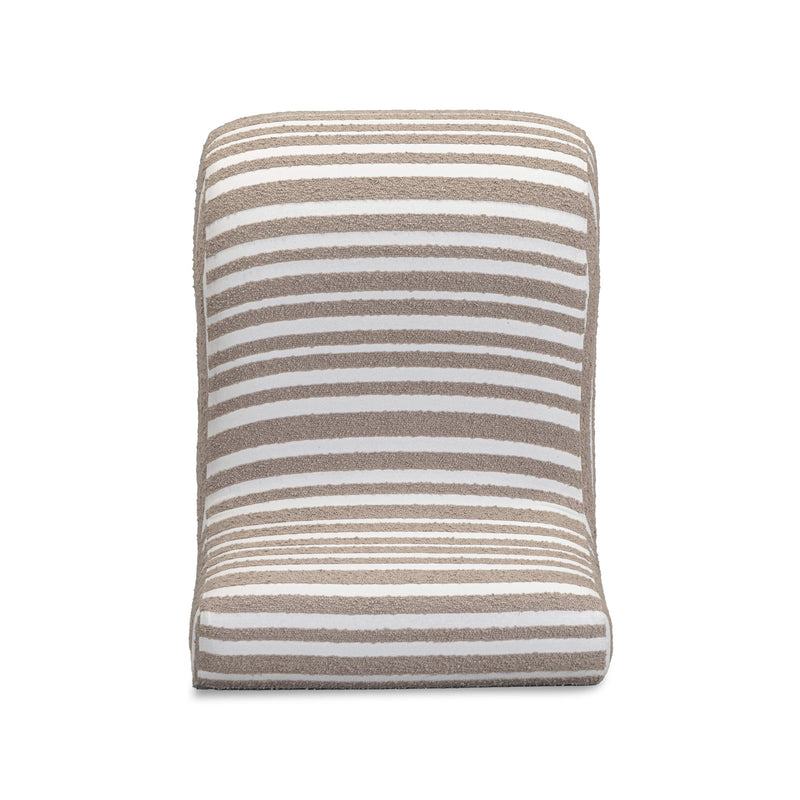 Senna - Jacquard Organic Stripes Accent Chair - Taupe - R&R Furniture Gallery (Fountain Valley, CA)