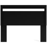 Finch - Queen Panel Headboard - Black - R&R Furniture Gallery (Fountain Valley, CA)