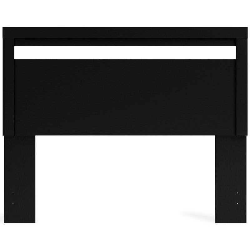 Finch - Queen Panel Headboard - Black - R&R Furniture Gallery (Fountain Valley, CA)