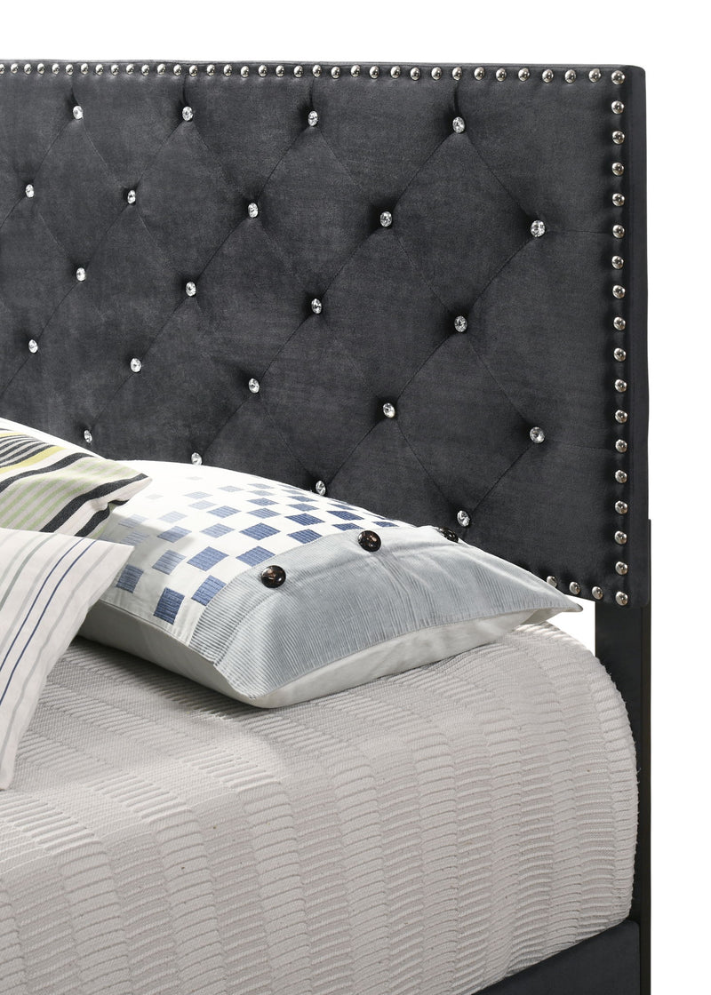 Luxurious Upholstered Bed - R&R Furniture Gallery (Fountain Valley, CA)