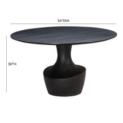 Gevra - Dining Table - Black - R&R Furniture Gallery (Fountain Valley, CA)