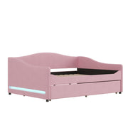 Upholstered Daybed With Light And Trundle - R&R Furniture Gallery (Fountain Valley, CA)