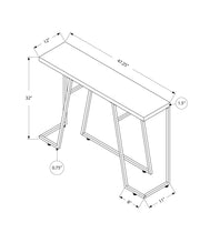 Accent Console Table For Entryway, Durable Construction - Taupe - R&R Furniture Gallery (Fountain Valley, CA)