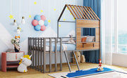 Loft Bed With Roof, Window, Guardrail, Ladder - R&R Furniture Gallery (Fountain Valley, CA)