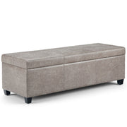Avalon - Multifunctional Storage Ottoman Bench - R&R Furniture Gallery (Fountain Valley, CA)