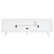 Pagan - TV Stand - White High Gloss - R&R Furniture Gallery (Fountain Valley, CA)