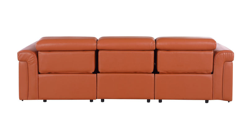 1126 - 3-Piece Modular Power Reclining Sofa In With 3 Power Recliners & Power Headrests