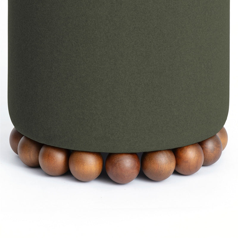 Dex - Performance Vegan Mohair Ottoman