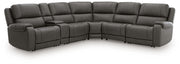 5Z - Pittson - Power Reclining Sectional - R&R Furniture Gallery (Fountain Valley, CA)