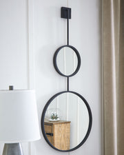 Brewer - Accent Mirror - Black - R&R Furniture Gallery (Fountain Valley, CA)
