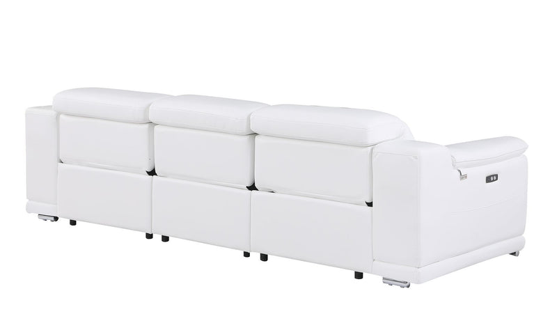 9762 - 3-Piece Modular Power Reclining Sofa With 3 Power Recliners In