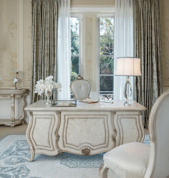 Platine de Royale - Desk - Champagne - R&R Furniture Gallery (Fountain Valley, CA)