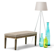 Waverly - Upholstered Tufted Ottoman Bench - R&R Furniture Gallery (Fountain Valley, CA)