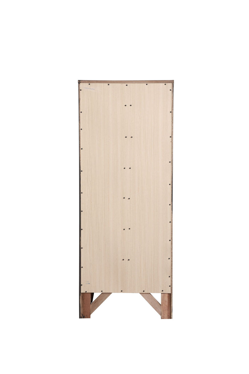 Glory Furniture Marilla 7-drawer lingerie chest with wooden finish and sleek design for stylish bedroom storage.