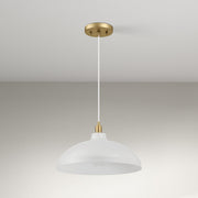 Astral - Single Light Pendant Lamp For Entrance Kitchen Island - Gold / White - R&R Furniture Gallery (Fountain Valley, CA)