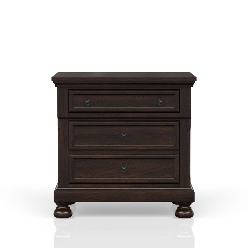 Nightstand Two Storage Drawers - R&R Furniture Gallery (Fountain Valley, CA)