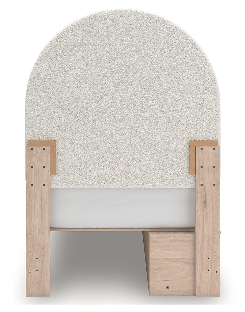 Arloster - Upholstered Panel Bed - R&R Furniture Gallery (Fountain Valley, CA)