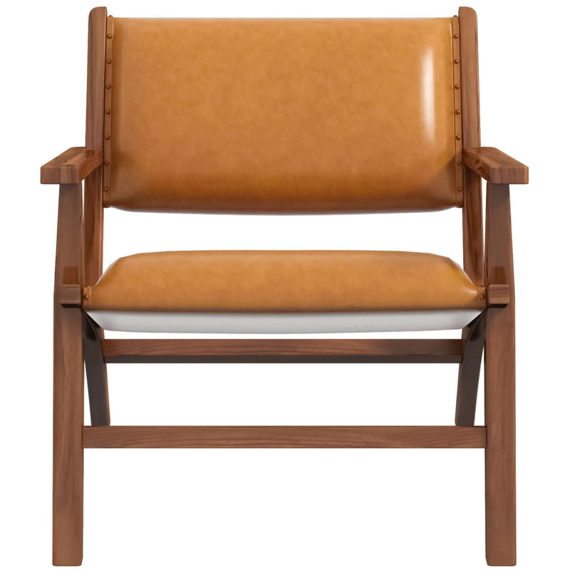 Hendrix - Antique Arm Chair - Brown / Rustic / Tan - R&R Furniture Gallery (Fountain Valley, CA)