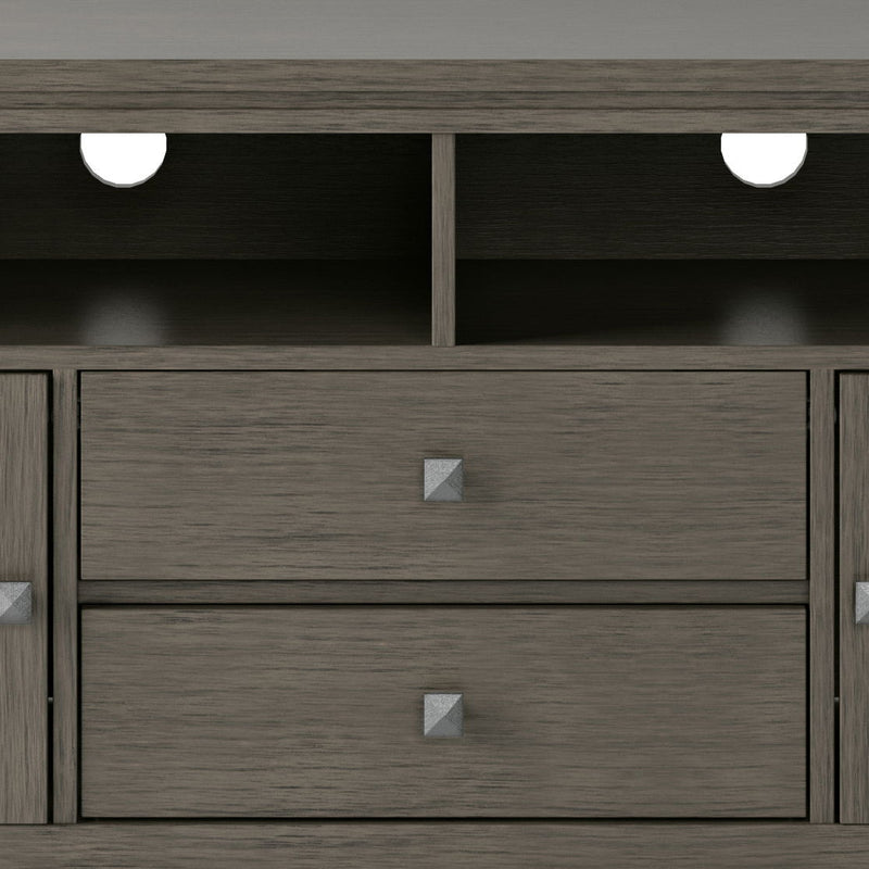 Cosmopolitan - Handcrafted Wide TV Media Stand - R&R Furniture Gallery (Fountain Valley, CA)