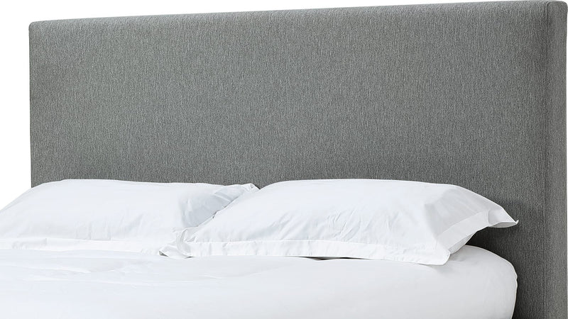 Olivia Queen-Size Upholstered Headboard in Pewter (2026)
